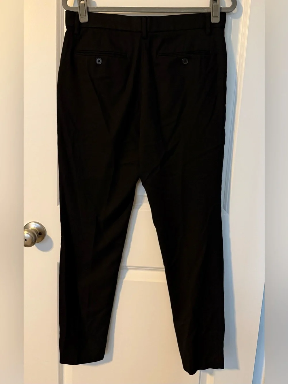 Banana Republic Tailored Fit Men’s Dress Pants Black 30x30 Career Office